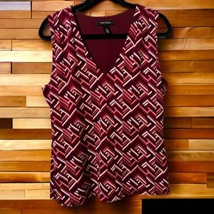 White House Black Market Sleeveless Bouse